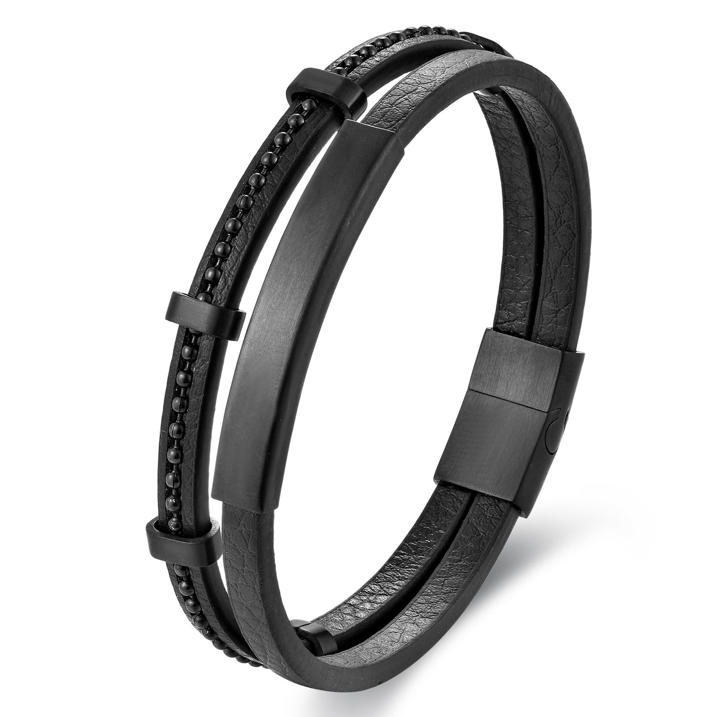 Hip Hop Leather Bracelets