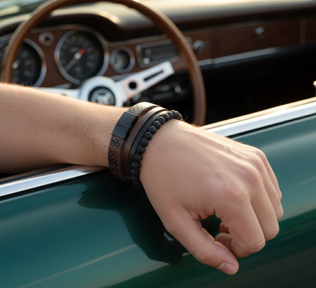 Serpent Skin Vintage Bracelet