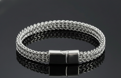 Rock Style Chain Silver