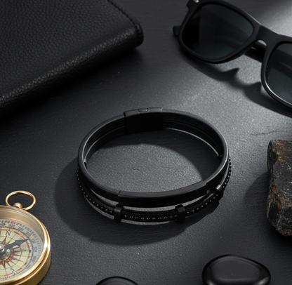 Hip Hop Leather Bracelets