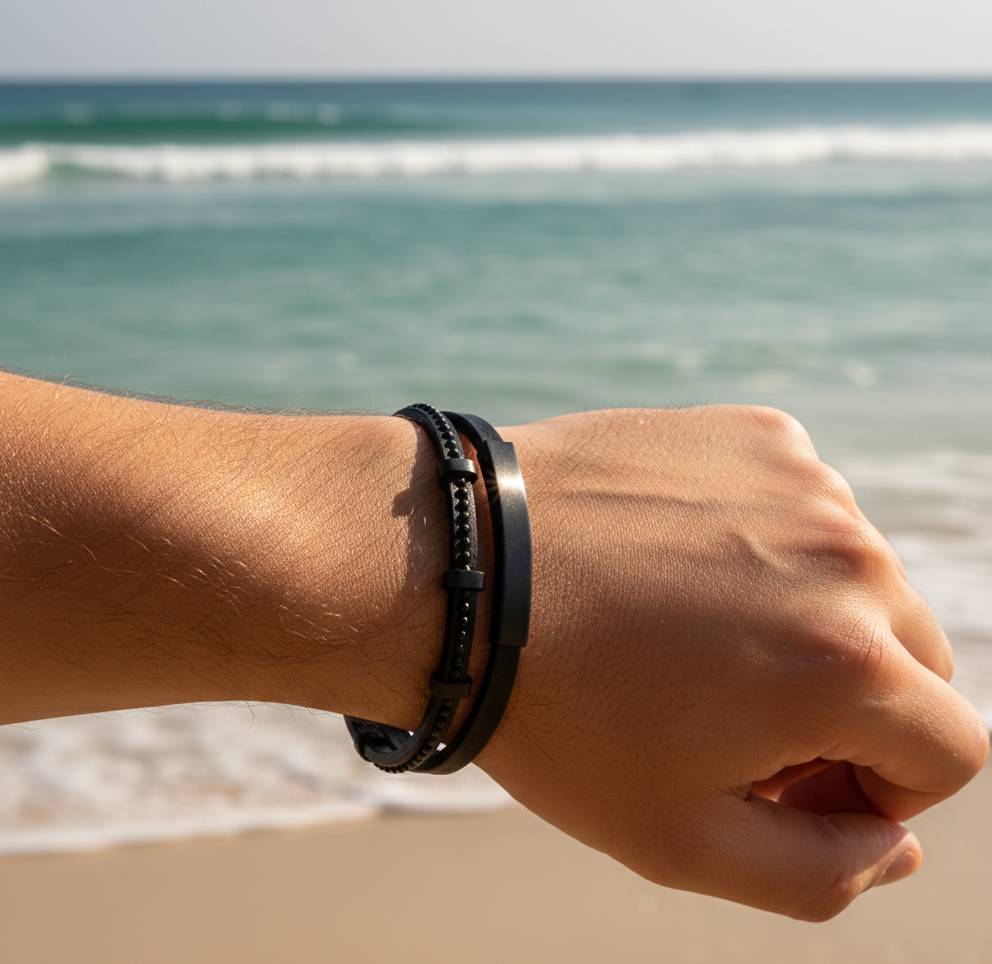 Hip Hop Leather Bracelets