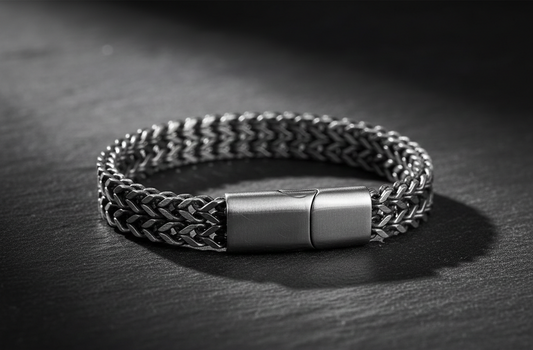 Rock Style Chain Dark Grey