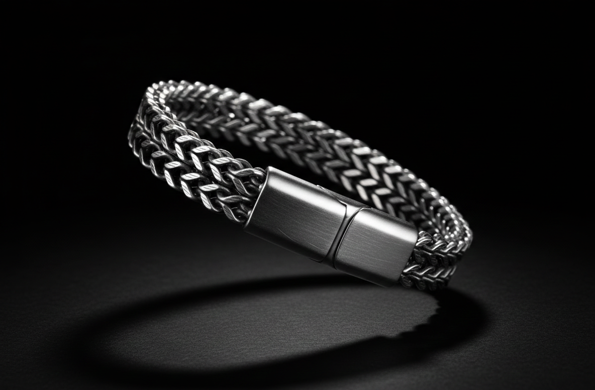 Rock Style Chain Dark Grey