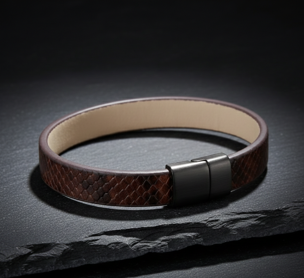 Serpent Skin Vintage Bracelet