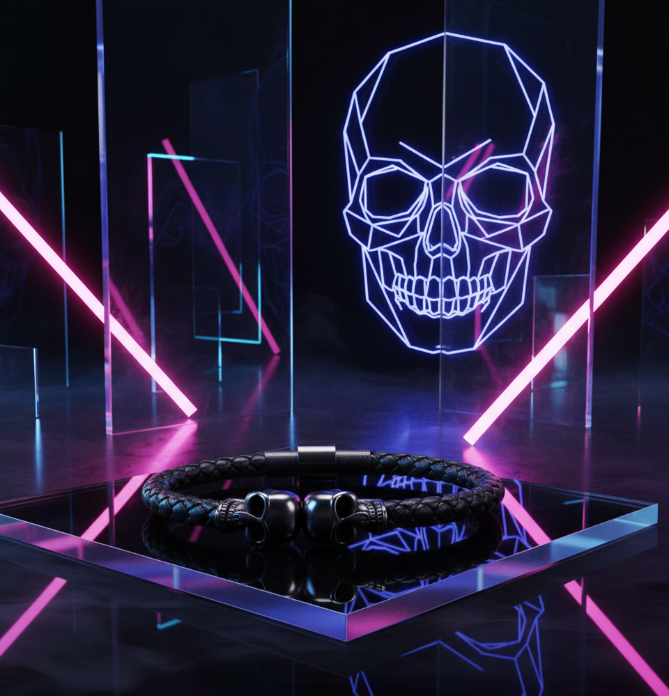 Alin Viking Skull Bracelet