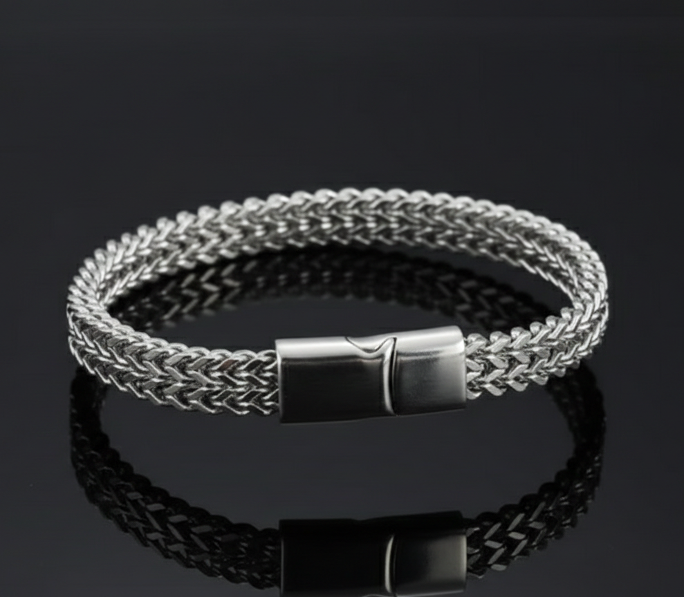 Rock Style Chain Silver