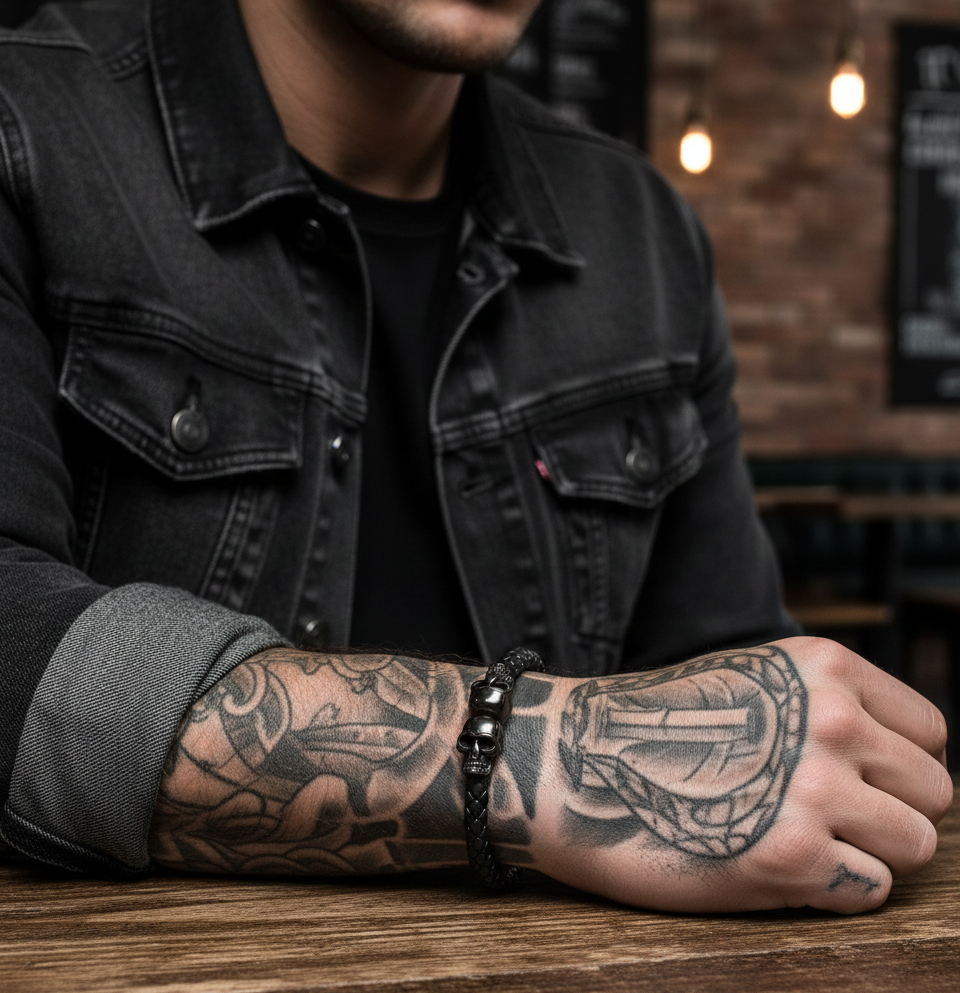 Alin Viking Skull Bracelet