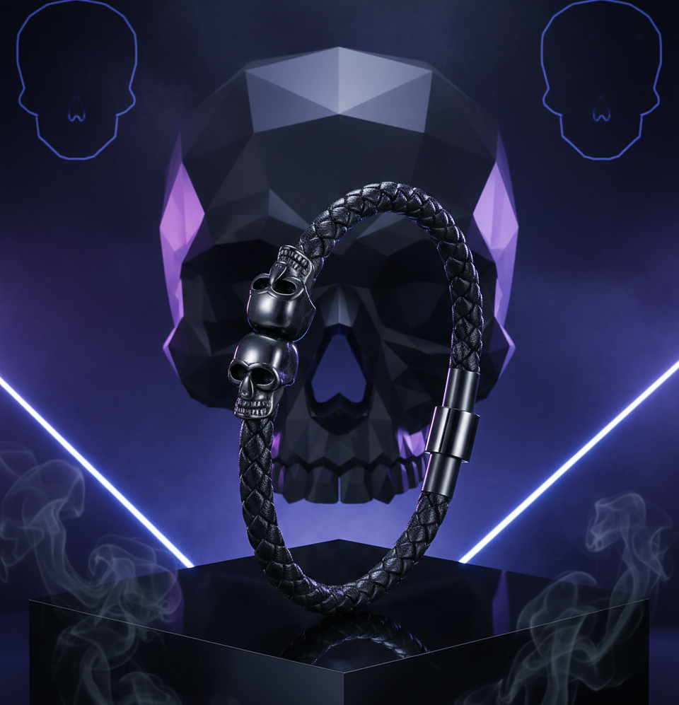 Alin Viking Skull Bracelet