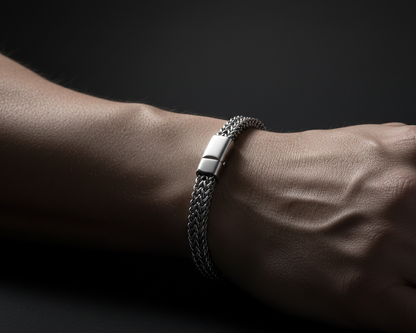 Rock Style Chain Silver