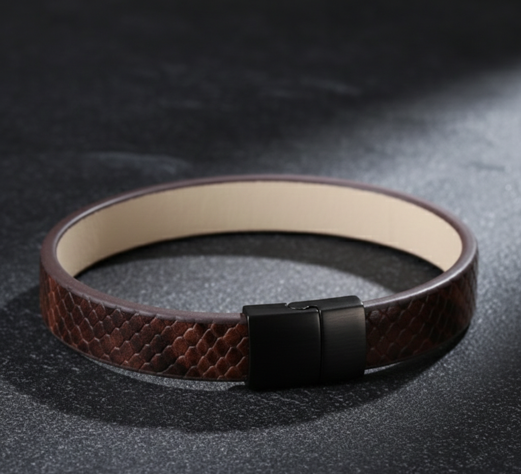 Serpent Skin Vintage Bracelet