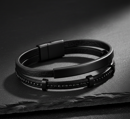 Hip Hop Leather Bracelets