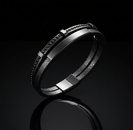 Hip Hop Leather Bracelets