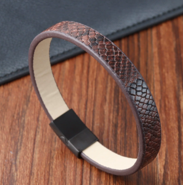 Serpent Skin Vintage Bracelet