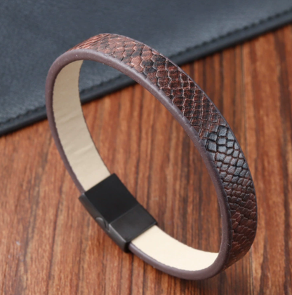 Serpent Skin Vintage Bracelet